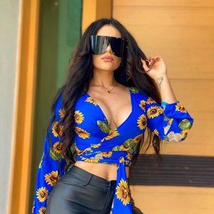 Fashion Blouse Sunflowers